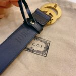 Gucci 古奇官网春夏新款，正品规格 2.0cm进口皮底小牛皮细腰带搭配精品铜扣，时尚百搭 /