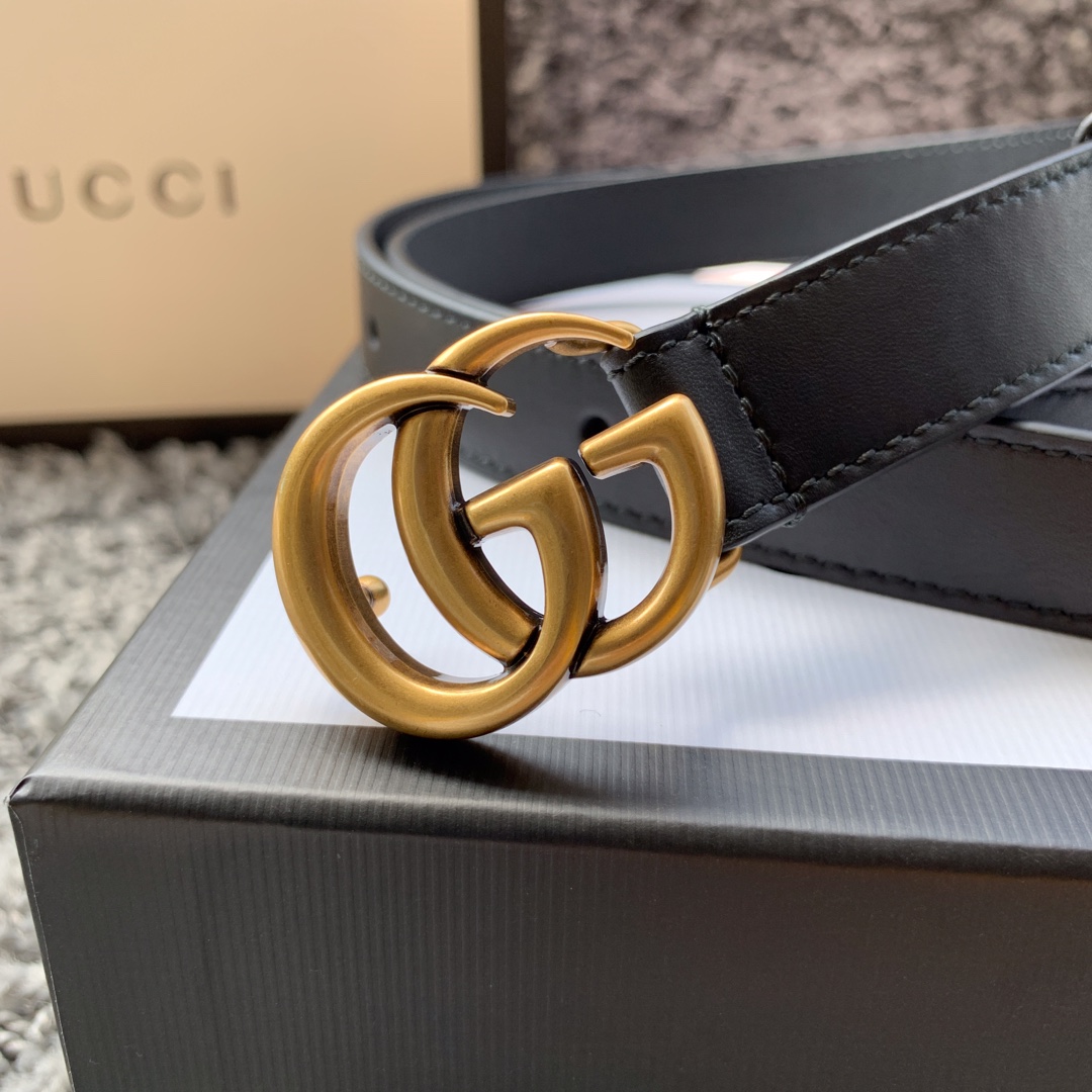 Gucci 进口头层牛皮，原版皮底。精致的手工无可挑剔，原单品质。 /