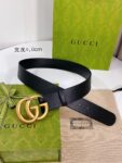 Gucci 🔥顶级原单腰带，定制进口原版皮👻，真空电镀扣头，修身百搭腰带，经典爆款，宽度4.0cm /
