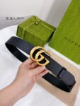 Gucci 🔥顶级原单腰带，定制进口原版皮👻，真空电镀扣头，修身百搭腰带，经典爆款，宽度4.0cm /