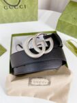 Gucci 经典款原单腰带，进口原厂正品皮料，最新版本顶级工艺，宽度3.8cm /