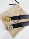 Gucci 经典款原单腰带，进口原厂正品皮料，最新版本顶级工艺，宽度3.8cm /
