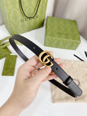Gucci 经典款原单腰带，进口原厂正品皮料，最新版本顶级工艺，宽度3.0cm /