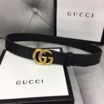 p110 ：配送专柜全套礼盒包装🎁。G 经典原单配以标志双 G 带扣。宽度:2.0cm/3.0cm/3.5cm/4.0cm手感，修长真皮腰带采用原厂小牛皮精致而成。柔软 品质保证 无忧售后 /