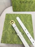古驰进口原单小牛皮 内衬进口头层牛皮. 搭配精品古铜扣,原产皮料定制，专柜宽度2.0cm。 P110