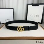 p110 ：配送专柜全套礼盒包装🎁。G 经典原单配以标志双 G 带扣。宽度:2.0cm/3.0cm/3.5cm/4.0cm手感，修长真皮腰带采用原厂小牛皮精致而成。柔软 品质保证 无忧售后 /