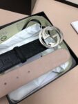 P100 ：配送专柜全套礼盒包装🎁。古驰：原单头层牛皮压G面.内衬头层牛皮磨砂底，搭配原单扣，原产皮料定制，专柜宽度 /