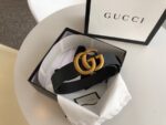 Gucci 宽，原版牛皮配精品電鍍五金，不褪色。情侣💑款 /