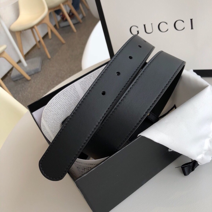 Gucci 宽，原版牛皮配精品電鍍五金，不褪色。情侣💑款 /