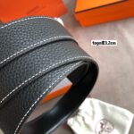 Hermes爱马仕H焊点拉丝金色/钯扣，进口togo皮小牛皮内衬，欣赏享用完美的设计和优质的皮料精细工艺，不容错过的产品。3.2cm，3.8cm