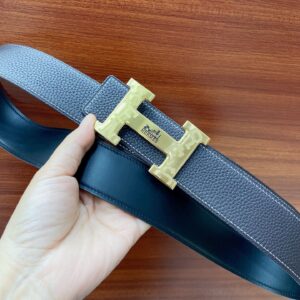 weigou_262061_0_a142d96811 HERMES 38mm腰帶 精钢五金 搭配原版Togo皮进口白芯底皮,双面可用。