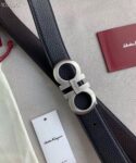 P120 ：配送专柜全套礼盒包装🎁。菲拉格慕 35mm！海外代工厂出货，采用双面自然甩头层牛皮，风格现代，为日常造型增姿添彩，达到修身效果，区别一般市场货。高端大气