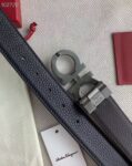 P120 ：配送专柜全套礼盒包装🎁。菲拉格慕 35mm！海外代工厂出货，采用双面自然甩头层牛皮，风格现代，为日常造型增姿添彩，达到修身效果，区别一般市场货。高端大气
