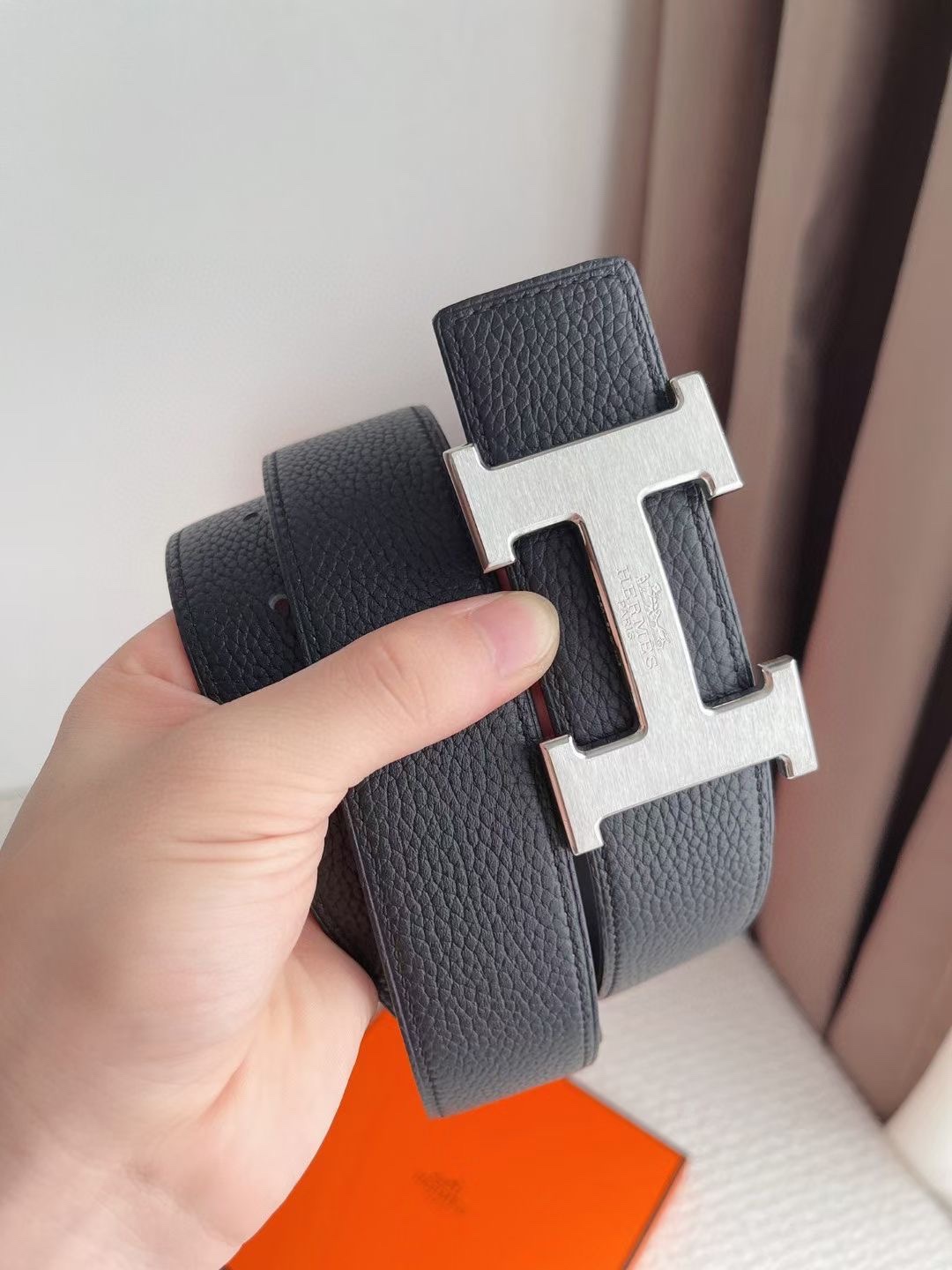 Hermes-CONSTANCE BELT BUCKLE & REVERSIBLE LEATHER STRAP 38MM 爱马仕专柜同步 进口双面小牛皮 精钢精品五金 双面可用
