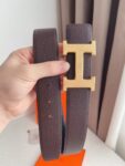 Hermes-CONSTANCE BELT BUCKLE & REVERSIBLE LEATHER STRAP 38MM 爱马仕专柜同步 进口双面小牛皮 精钢精品五金 双面可用
