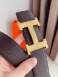 Hermes-CONSTANCE BELT BUCKLE & REVERSIBLE LEATHER STRAP 38MM 爱马仕专柜同步 进口双面小牛皮 精钢精品五金 双面可用