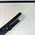 Dior 24早春新款 C D搭扣黄铜腰带扣，小牛皮腰带 经典永存 2.0cm /