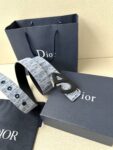 Dior 这款砂黑 金 白 枪多色饰面 不锈钢腰带扣是春季男装系列新品，展示 CD30 标志，灵感源自 B30 运动鞋。可与各式 35 毫米腰带搭配，提升格调，彰显时尚风范。 /
