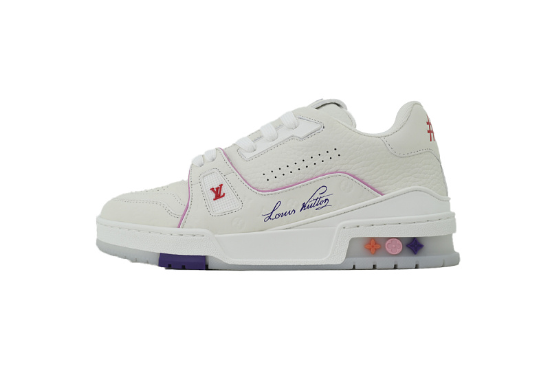 【EA0GZ】邮轮粉 LV板鞋 Louis Vuitton Cruise fans 时尚板鞋