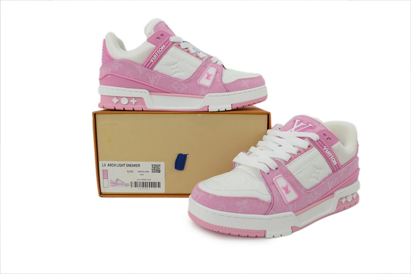 yupoo_286479_0d9885ac.jpg 【EA0GZ】粉牛仔 LV板鞋 Louis Vuitton Pink Cowboy 时尚板鞋
