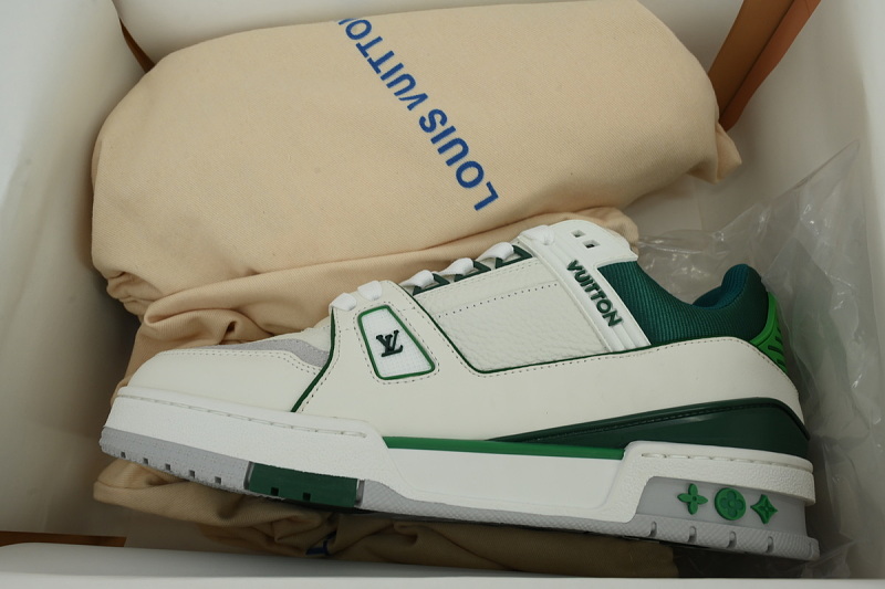 yupoo_286594_6a41a534.jpg 【EA0GZ】白蓝绿 LV板鞋 Louis Vuitton White Blue Green 时尚板鞋