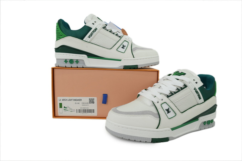 yupoo_286594_f049281b.jpg 【EA0GZ】白蓝绿 LV板鞋 Louis Vuitton White Blue Green 时尚板鞋