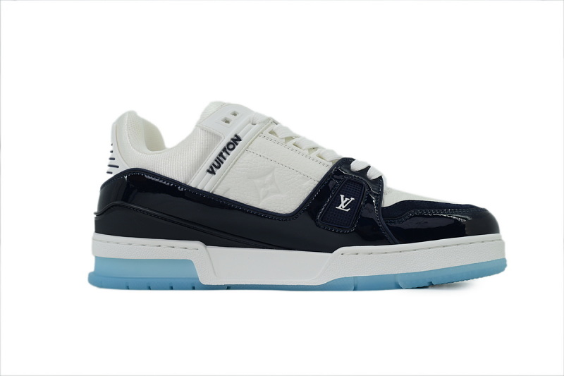 yupoo_286690_ffb9395f.jpg 【EA0GZ】漆皮蓝 LV板鞋 Louis Vuitton Lacquer blue 时尚板鞋