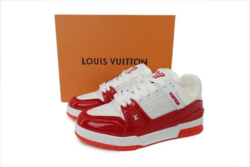 yupoo_286714_d4885865.jpg 【EA0GZ】漆皮红 LV板鞋 Louis Vuitton Lacquer Red 时尚板鞋