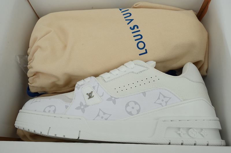【EA0GZ】白老花 LV板鞋 Louis Vuitton Bai Lao Hua 时尚板鞋