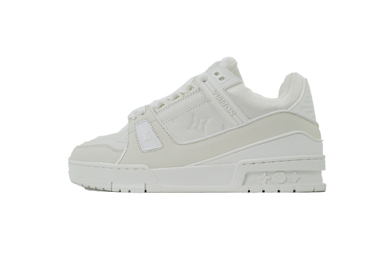 【EA0GZ】白武士 LV板鞋 Louis Vuitton White Knight 时尚板鞋