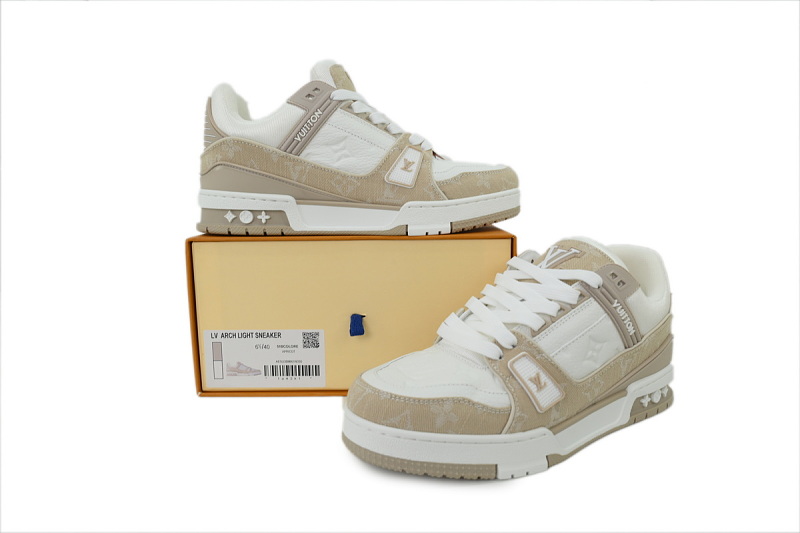 yupoo_286806_f2b509df.jpg 【EA0GZ】杏色牛仔 LV板鞋 Louis Vuitton Apricot colored denim 时尚板鞋