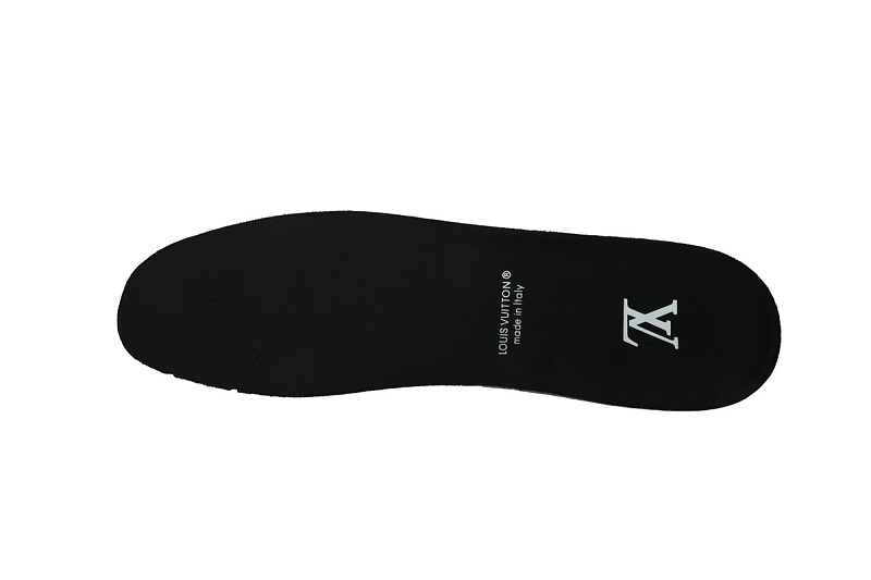 【EA0GZ】米兰黑红 LV板鞋 Louis Vuitton Milan Black Red 时尚板鞋