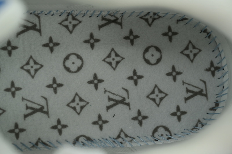 【EA0GZ】米兰蓝黑 LV板鞋 Louis Vuitton blue-black 时尚板鞋