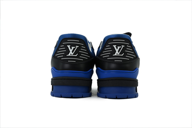 【EA0GZ】米兰蓝黑 LV板鞋 Louis Vuitton blue-black 时尚板鞋