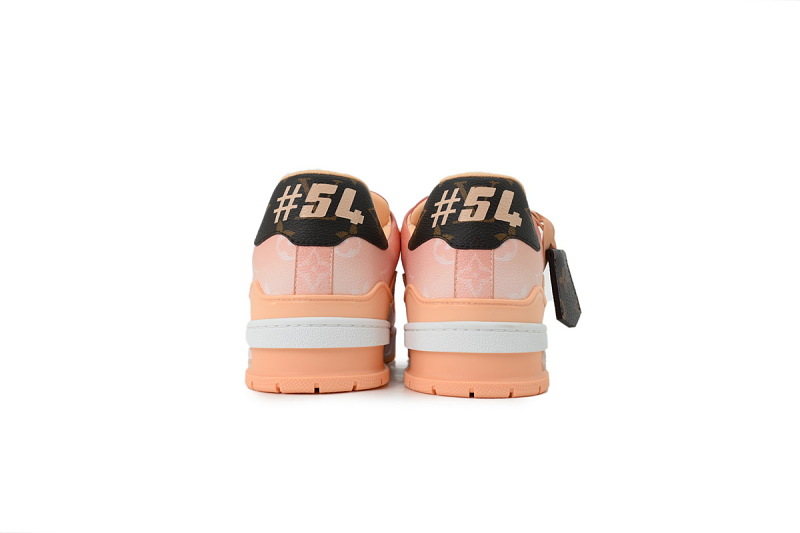【EA0ET】新橙色 LV板鞋 Louis Vuitton Orange 时尚板鞋