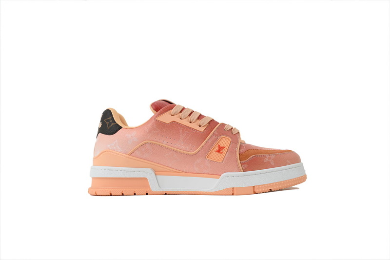 【EA0ET】新橙色 LV板鞋 Louis Vuitton Orange 时尚板鞋