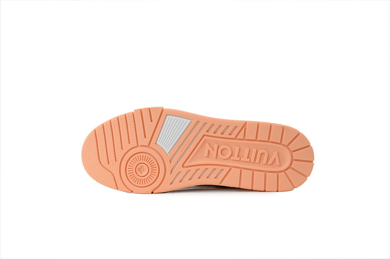 【EA0ET】新橙色 LV板鞋 Louis Vuitton Orange 时尚板鞋