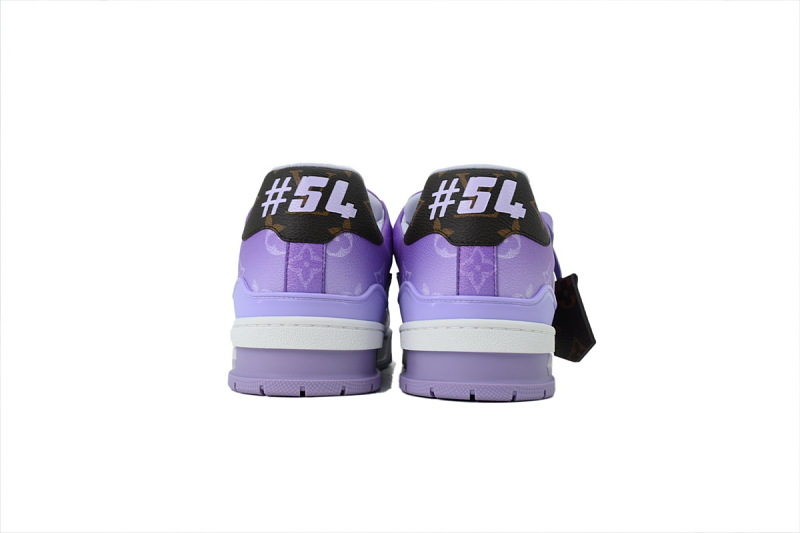 【EA0ET】新紫色 LV板鞋 Louis Vuitton Purple 时尚板鞋