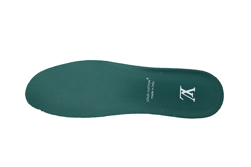 【EA0ET】新白绿 LV板鞋 Louis Vuitton New White Green 时尚板鞋
