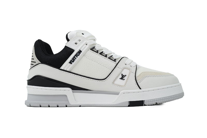 【EA0ET】新黑白 LV板鞋 Louis Vuitton New Black And White 时尚板鞋