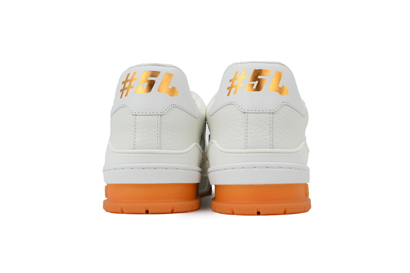 yupoo_287224_3b36dbc5.jpg 【EA0ET】白橙铆钉 LV板鞋 Louis Vuitton White Orange Rivet 时尚板鞋