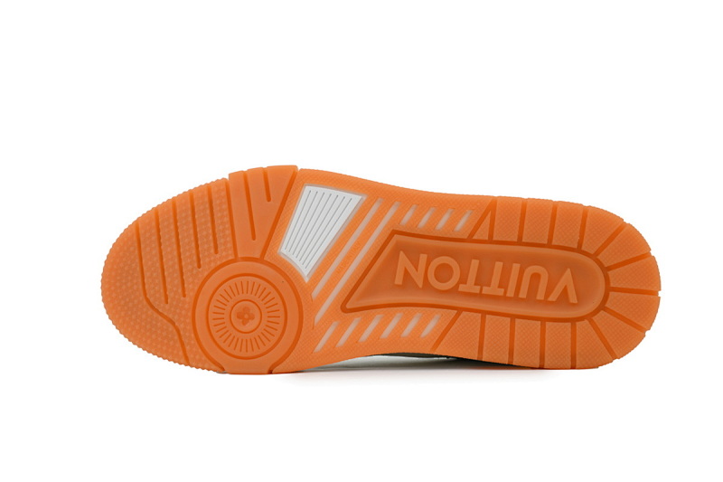 yupoo_287224_9c3bdc55.jpg 【EA0ET】白橙铆钉 LV板鞋 Louis Vuitton White Orange Rivet 时尚板鞋