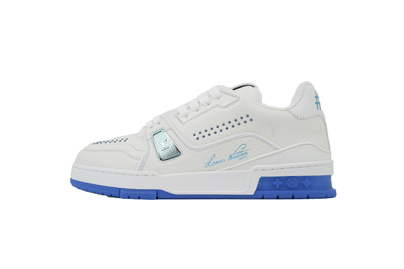 【EA0ET】海蓝铆钉 LV板鞋 Louis Vuitton Sea BGlue Rivet 时尚板鞋
