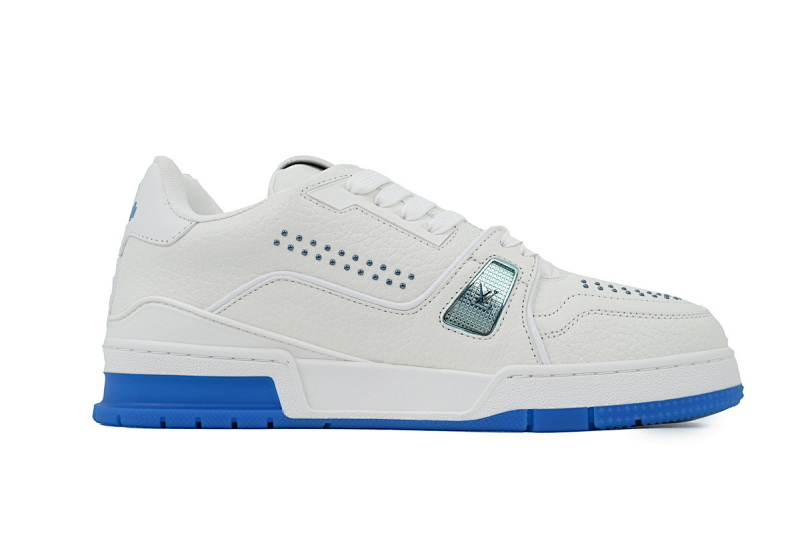 【EA0ET】海蓝铆钉 LV板鞋 Louis Vuitton Sea BGlue Rivet 时尚板鞋