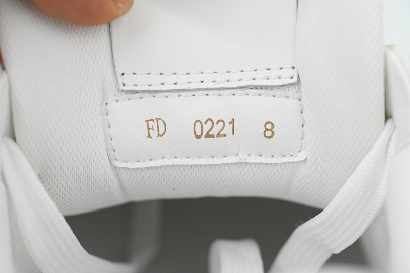 【EA0ET】白绿铆钉 LV板鞋 Louis Vuitton White Green Rivets 时尚板鞋