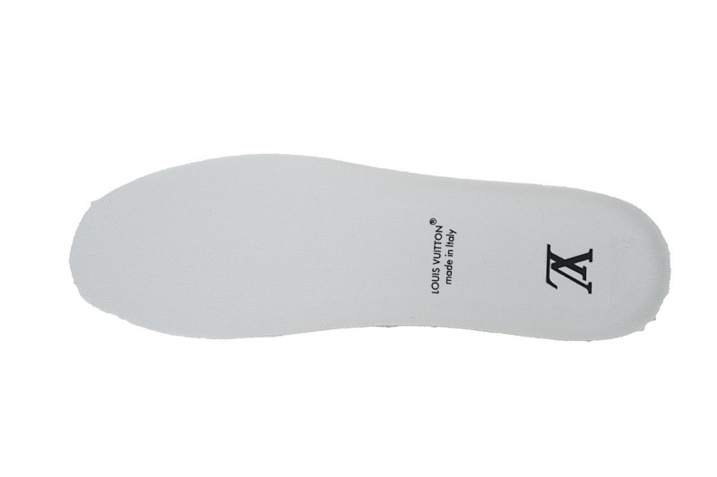 【EA0ET】白绿铆钉 LV板鞋 Louis Vuitton White Green Rivets 时尚板鞋
