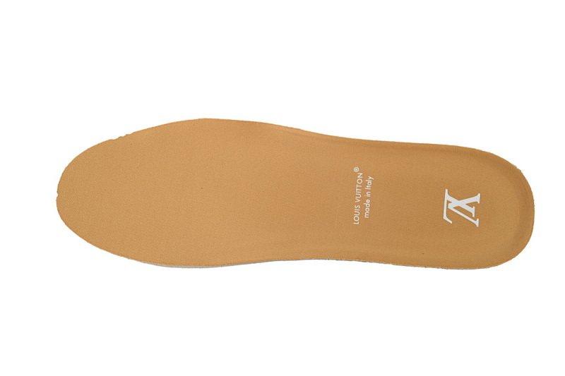 【EA0ET】棕皮白底 LV板鞋 LOUIS VUITTON Brown Skin With White Background