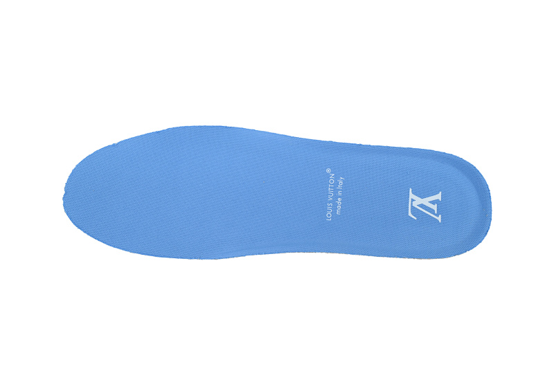 【EA0ET】蓝荔枝漆皮 LV板鞋 Louis Vuitton Blue Lychee Patent Leather 时尚板鞋
