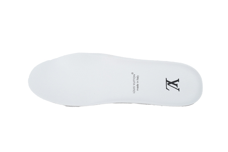 【EA0ET】白荔枝漆皮 LV板鞋 Louis Vuitton White Lychee Lacquer Skin 时尚板鞋