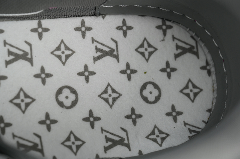 【EA0ET】深灰彩印 LV板鞋 Louis Vuitton Dark Gray Color Printing  时尚板鞋